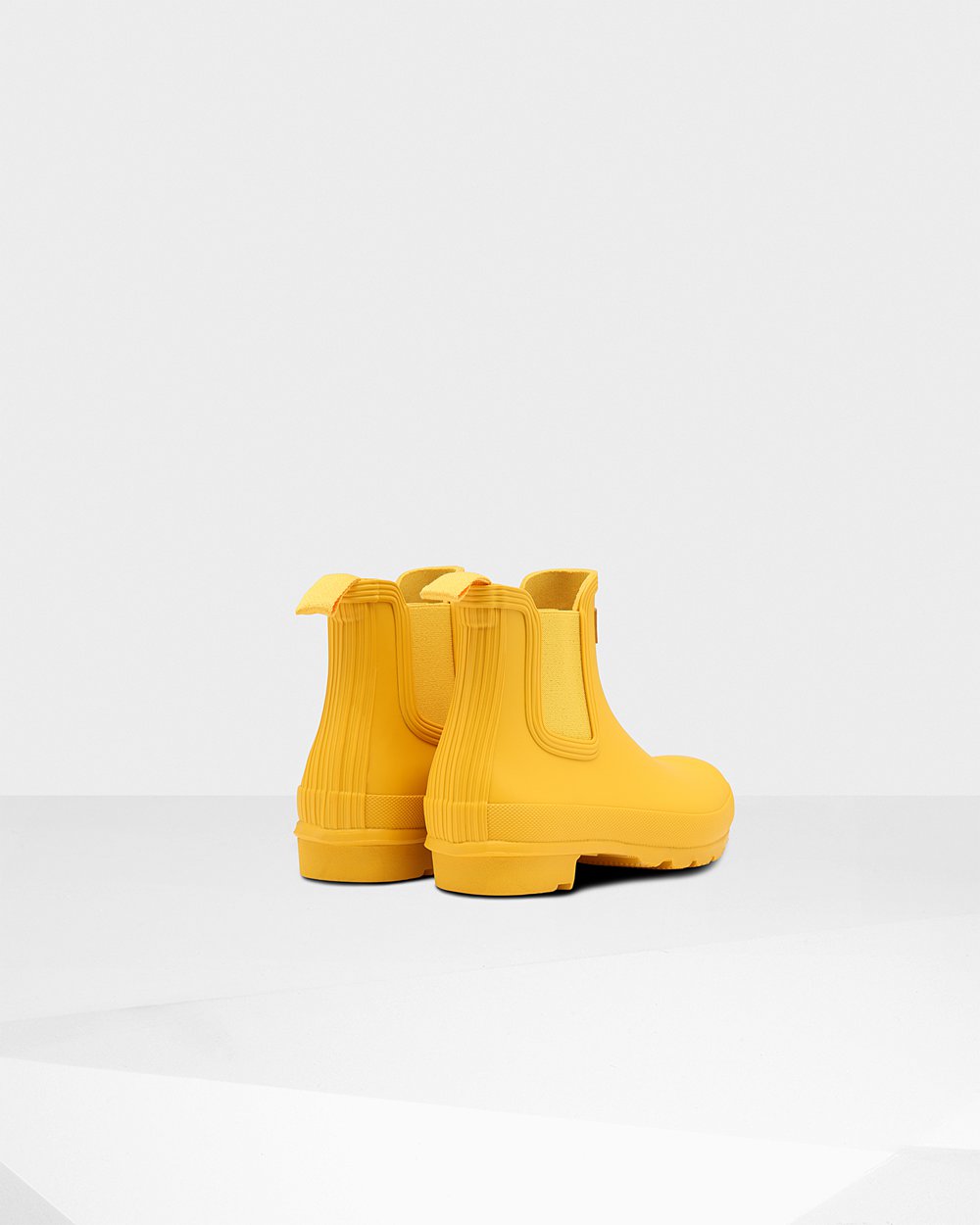 Womens Chelsea Boots - Hunter Original (65NAPRBQW) - Yellow